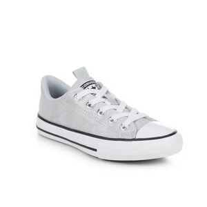 GIRLS CONVERSE LITTLE KID  SPARKLE SNEAKERS Silver Glitter  Chuck Taylor